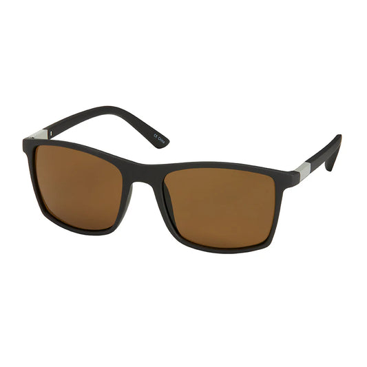 1553- 805- Onyx and Tort Wrap Sunglasses