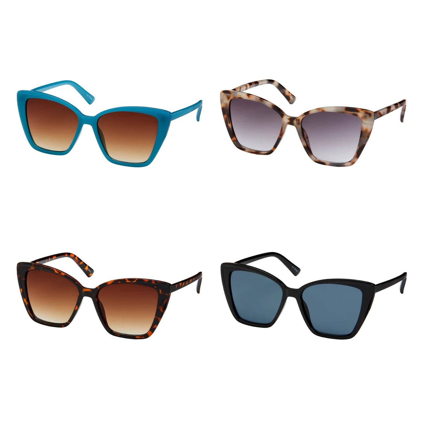 1313 Rose- Inlay Cat Eye Sunglasses