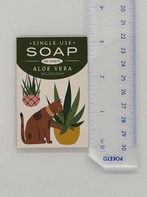Plant Addict Aloe Vera Single use Soap Sheets