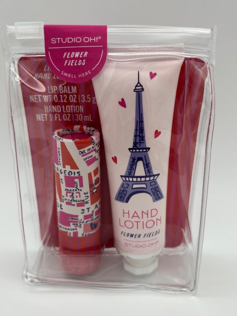 Rues de Paris Lip Balm & Hand Lotion Set