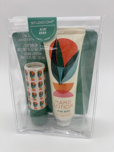 Southwest Desert Aloe Vera Lip Balm & Hand Lotion Set