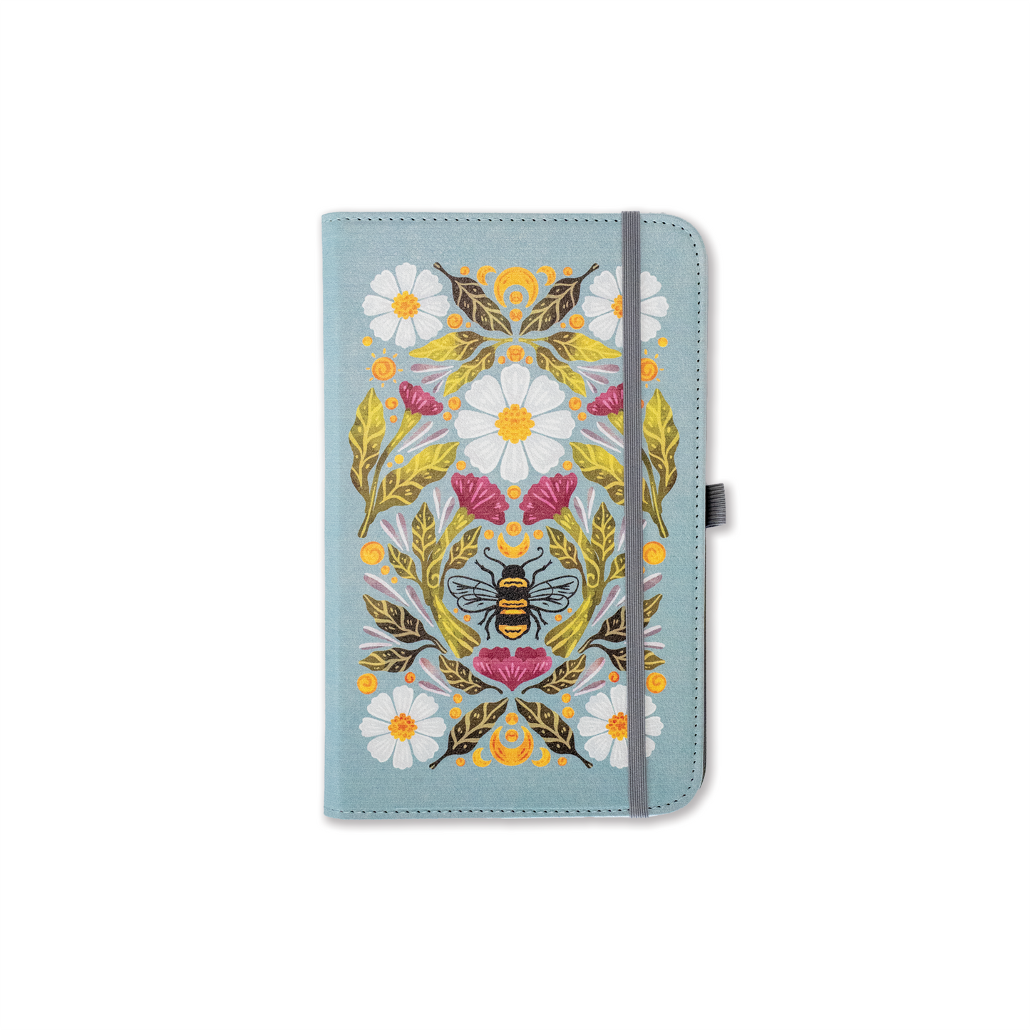 Honeybee Tea Refillable Hardcover Notebook