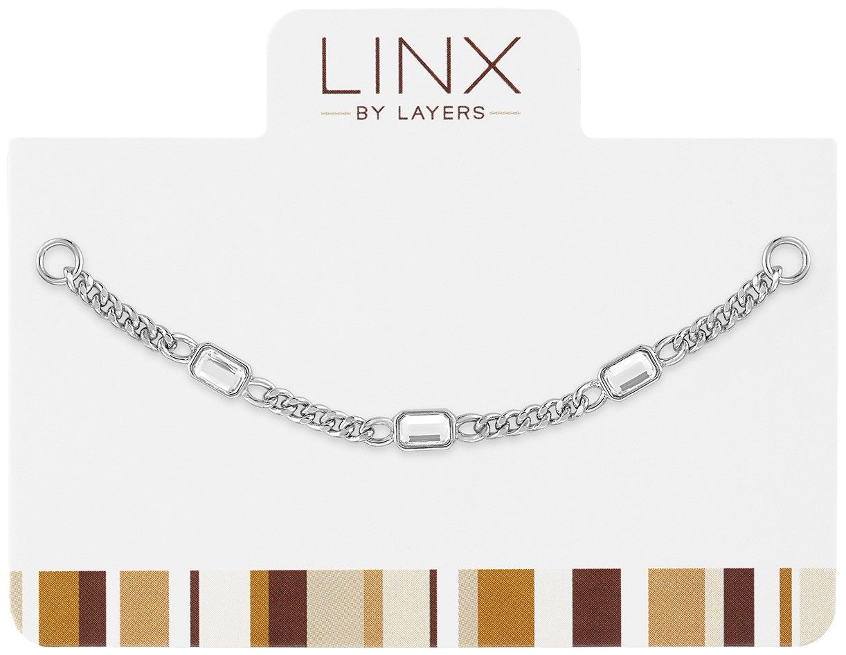 Silver Chunky Chain Solitaire LINX Add-on