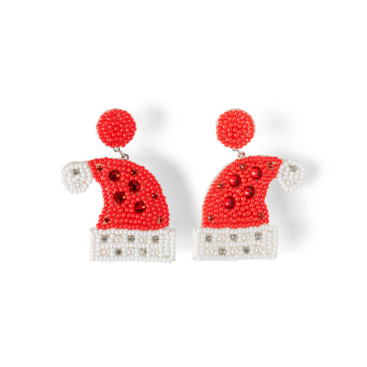 Christmas Beaded Earrings