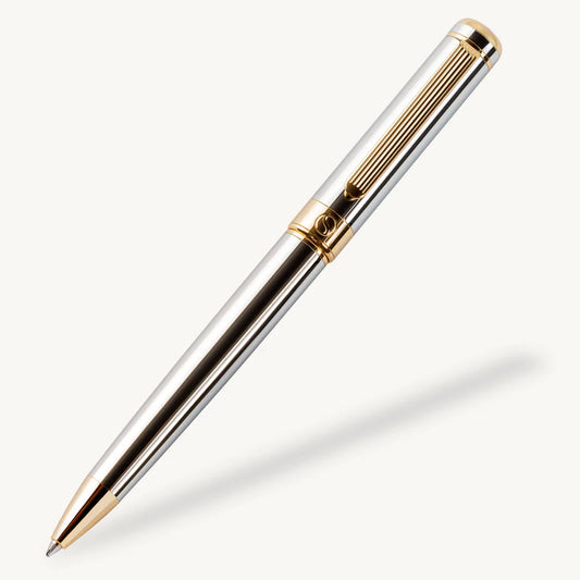 Classic Silver Chrome Ballpoint Pen