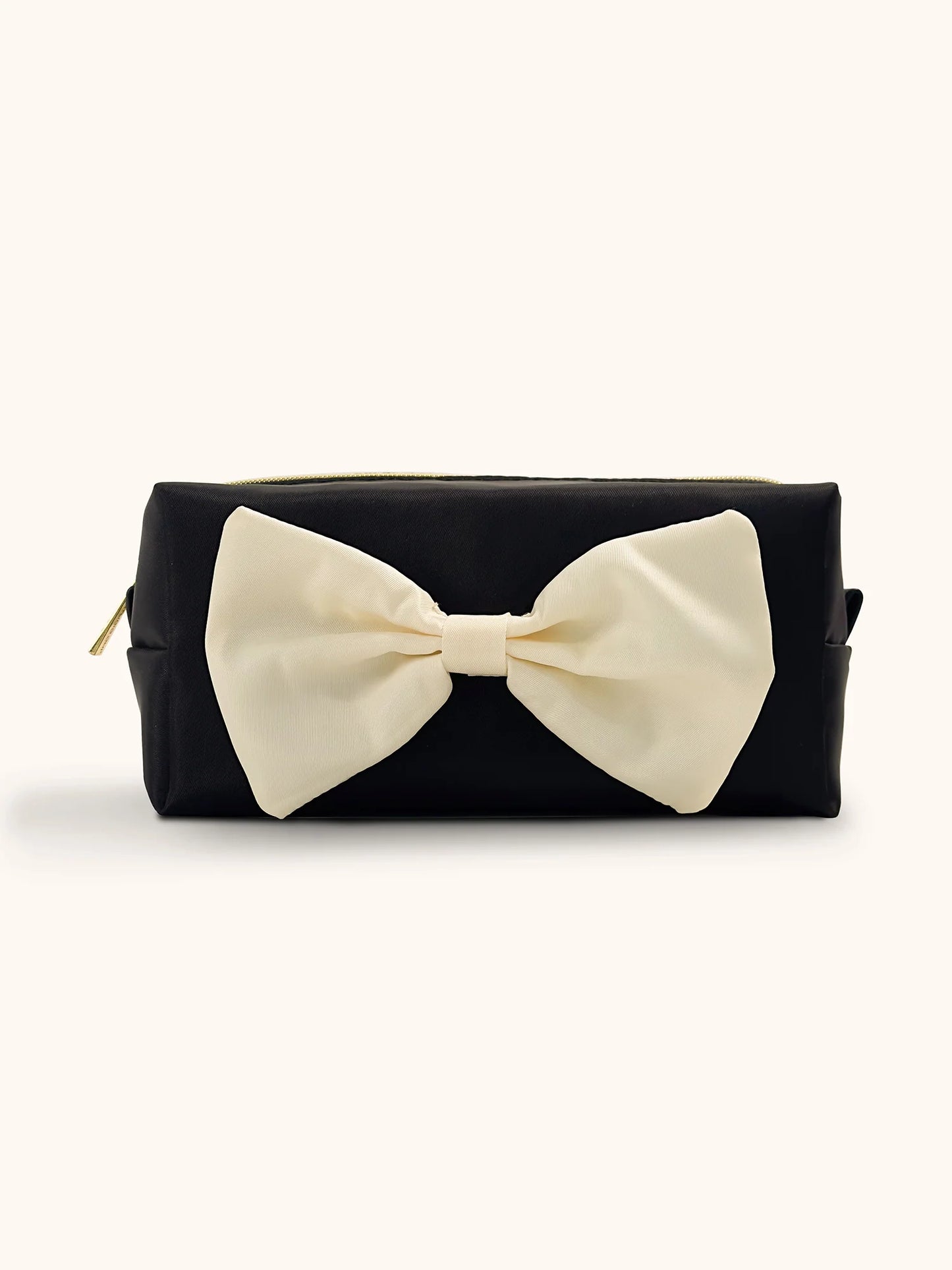 Palazzo Black Louise Bow Loaf Cosmetic Pouch