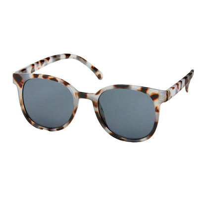Rose-Oversized Tort Cat Eye Sunglasses