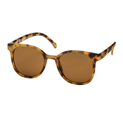Rose-Oversized Tort Cat Eye Sunglasses