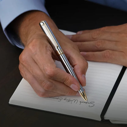 Classic Silver Chrome Ballpoint Pen