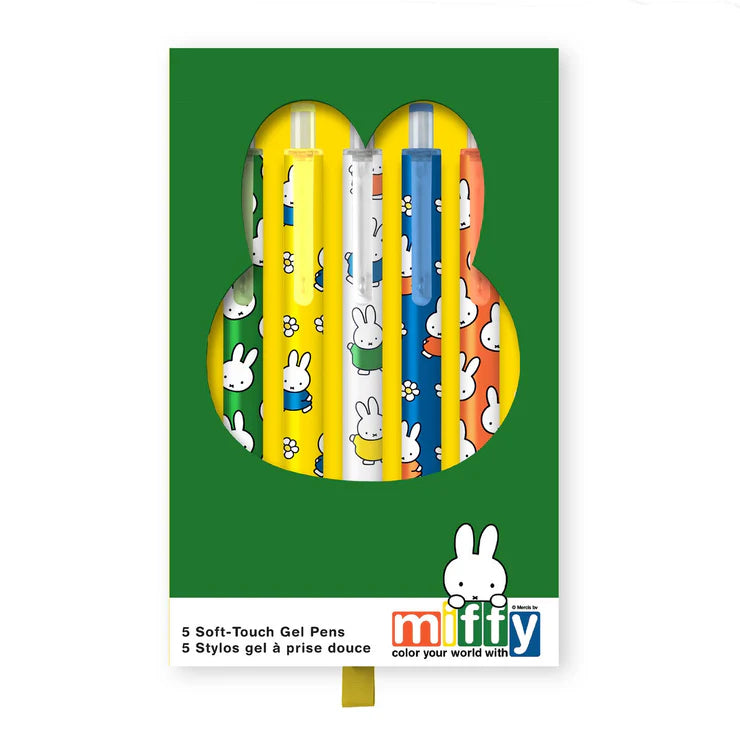Classic Miffy Soft-Touch Gel Pen Set