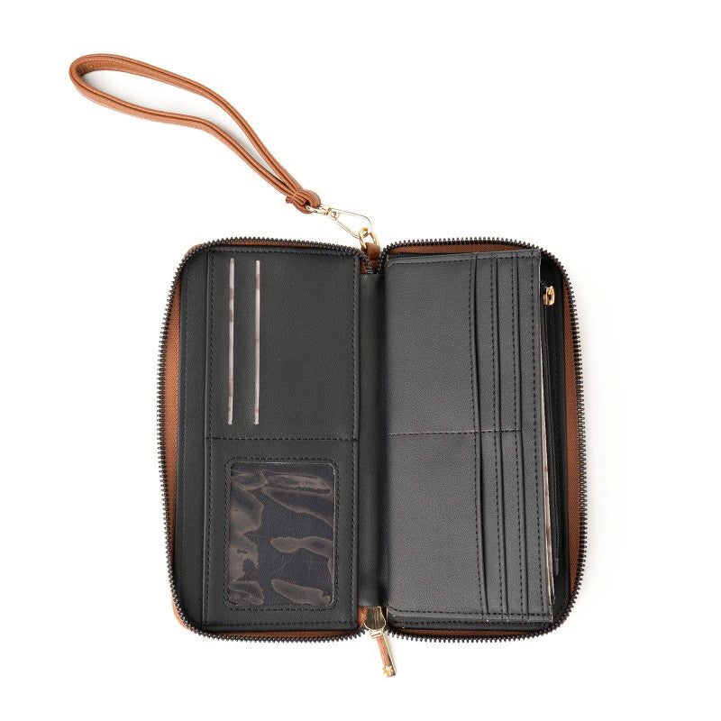 Eclipse Zip Around Clutch