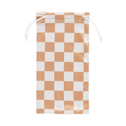 Checker Drawstring cases