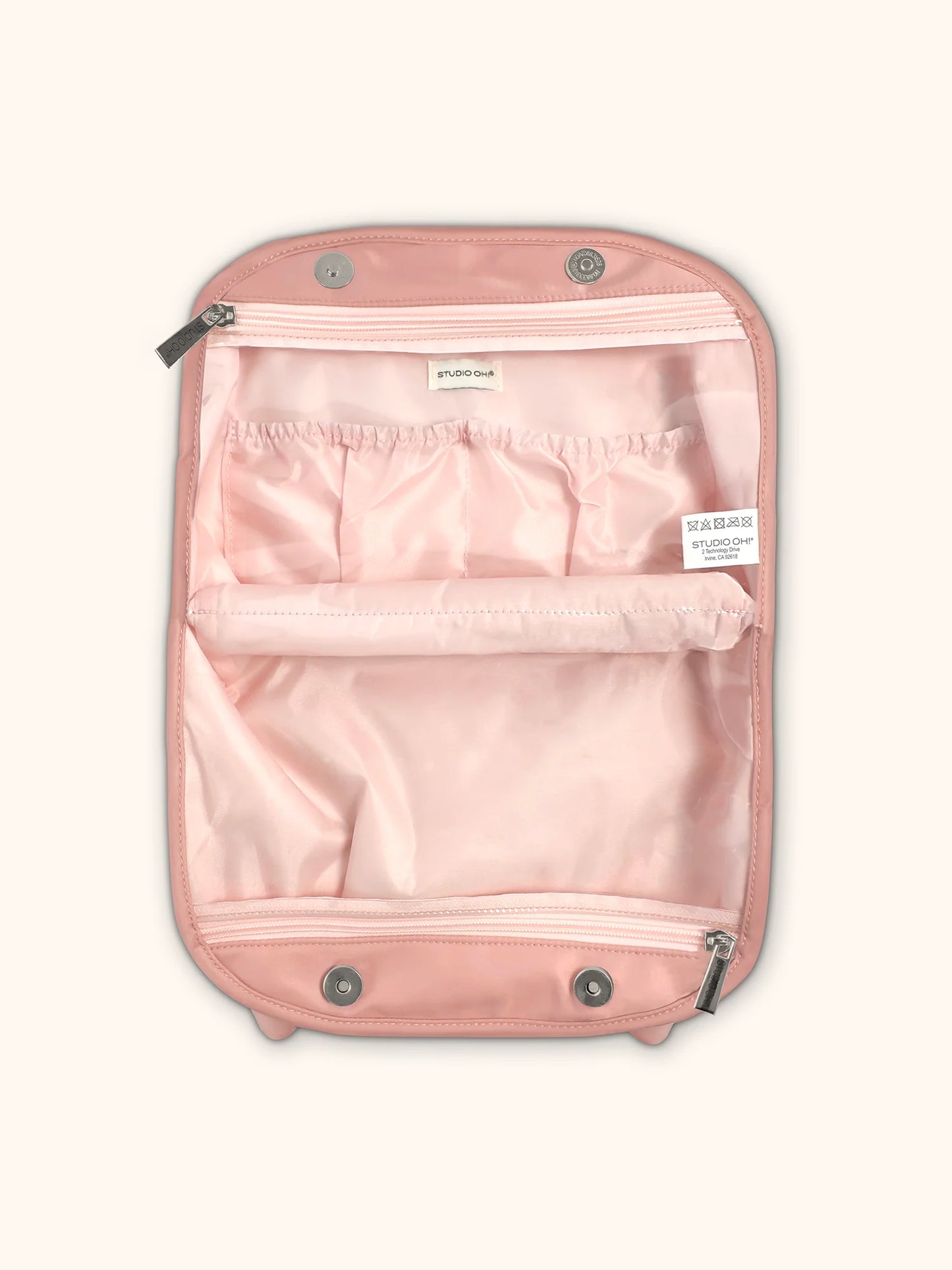 Honeyed Pink Brigitte Cosmetic Pouch