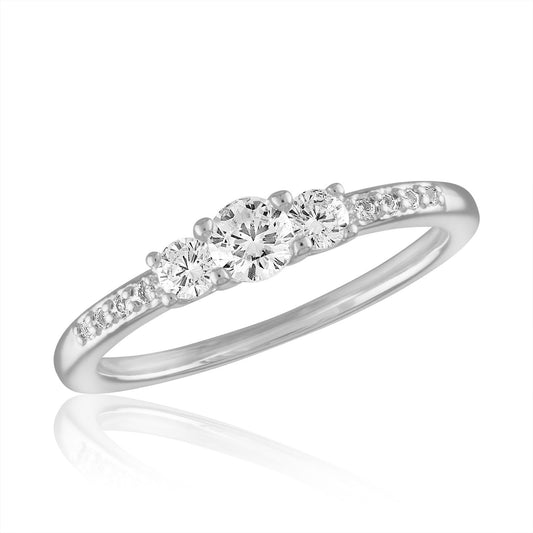 CZ Stack Ring