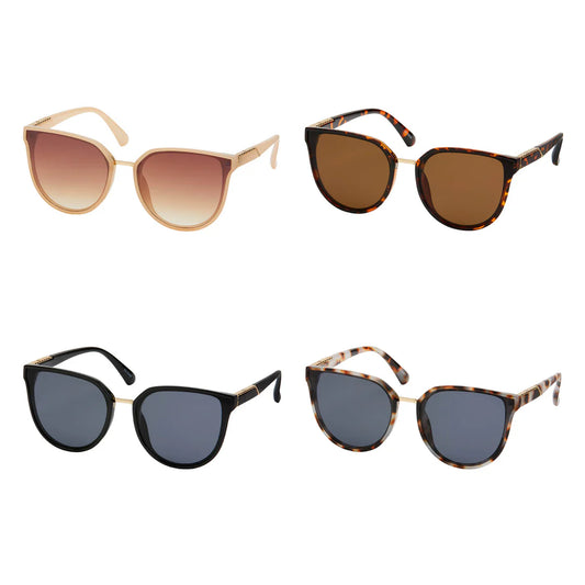 1303 - Jade- Inlay Cat Eye Sunglasses