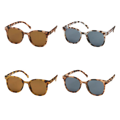 Rose-Oversized Tort Cat Eye Sunglasses