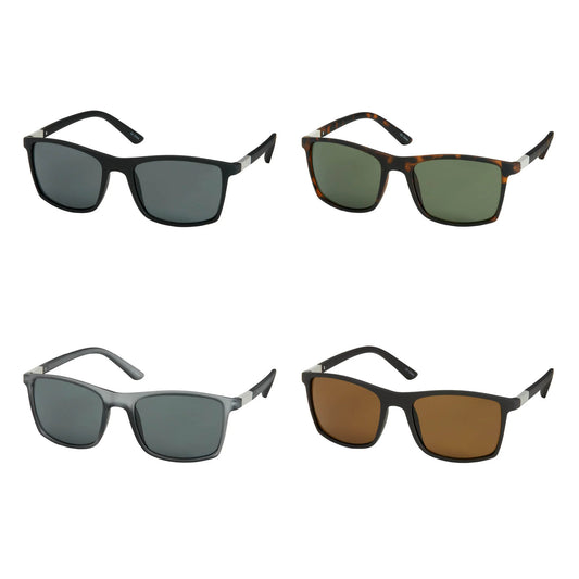 1553- 805- Onyx and Tort Wrap Sunglasses
