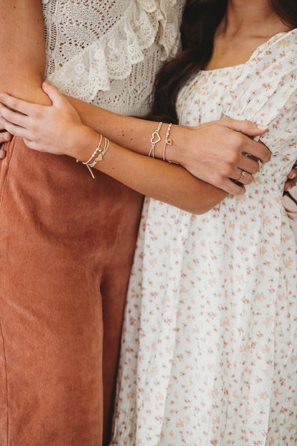 Mother / Daughter - Hair Tie Bracelets