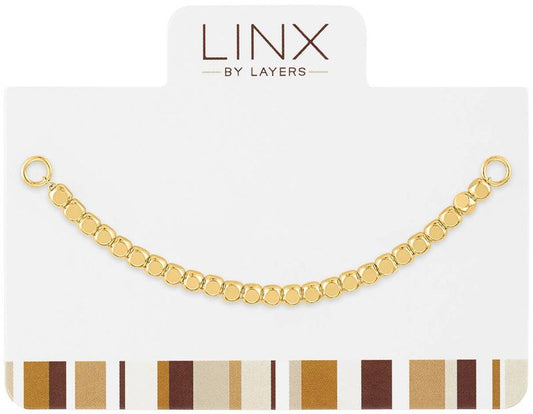 Gold Cube Beaded LINX Add-on