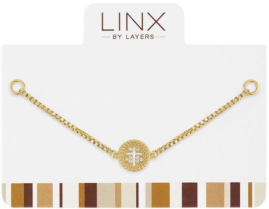 Gold Cut-out Cross LINX Add-on