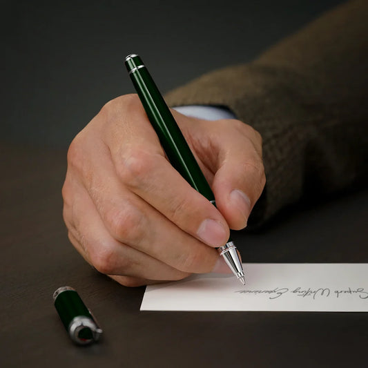 Classic British Racing Green Rollerball Pen
