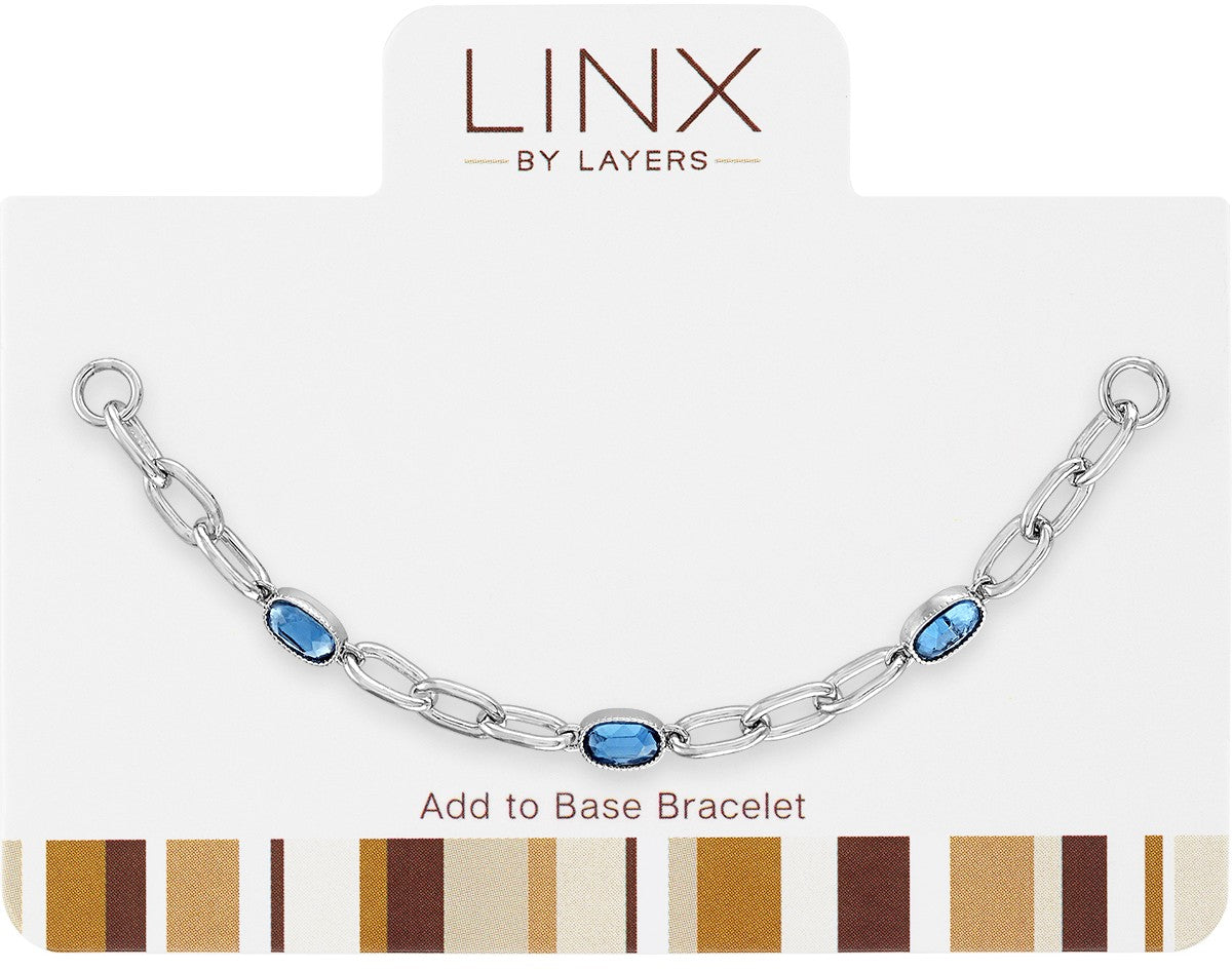 Silver Montana Blue Oval LINX Add-on