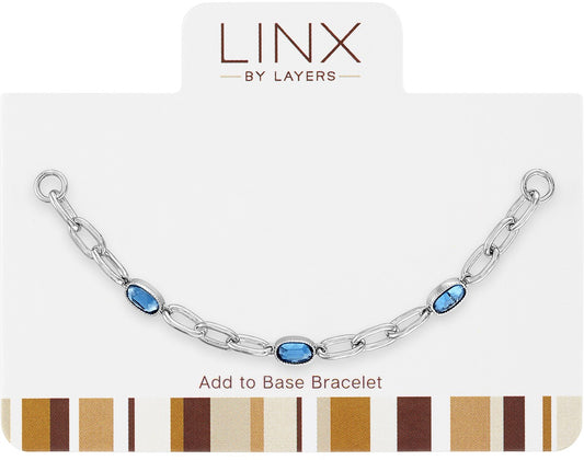 Silver Montana Blue Oval LINX Add-on