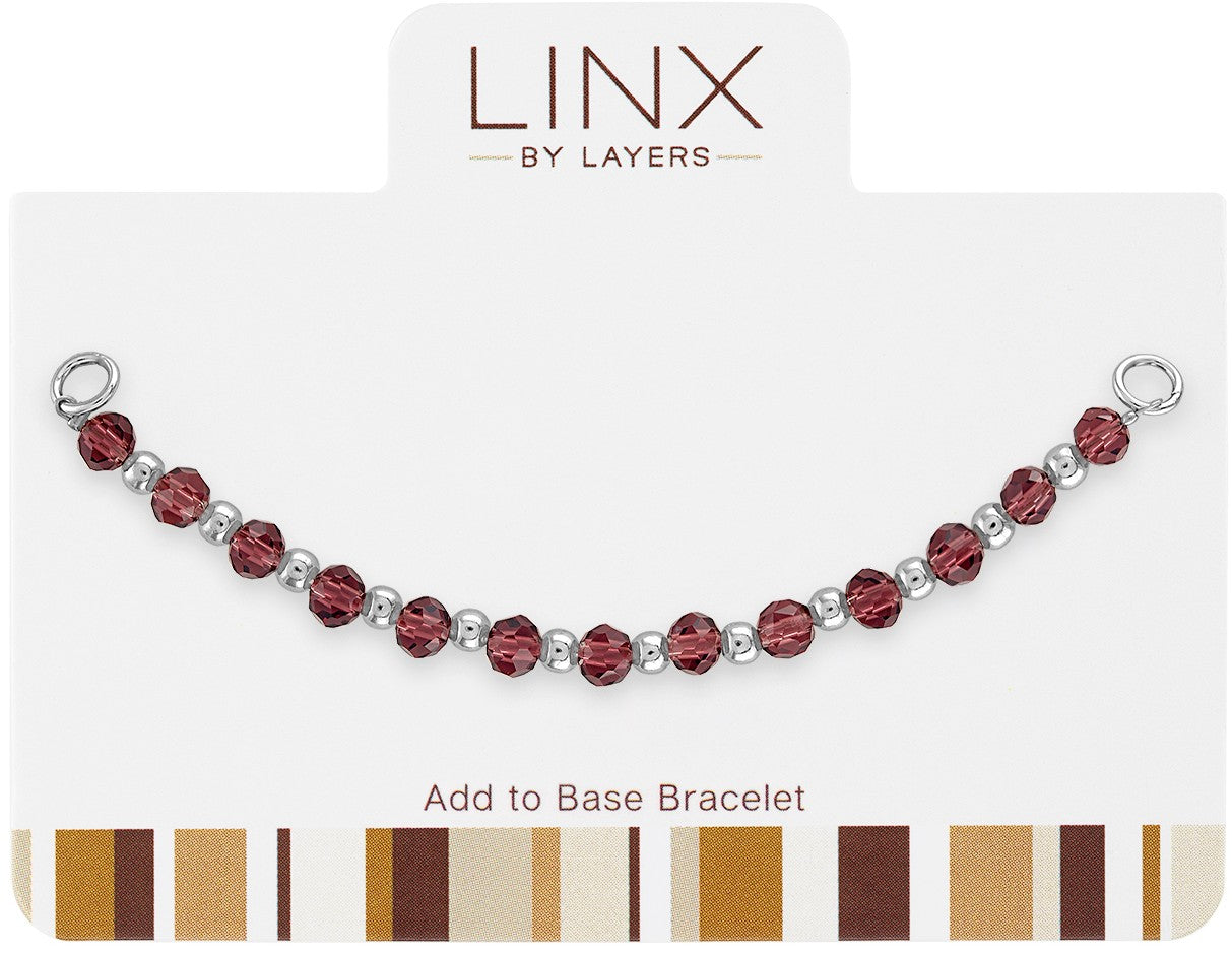 Silver Purple Facet LINX Add-on