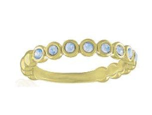 Opalescence Infinity Gold Layers Ring