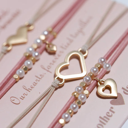 Mother / Daughter - Hair Tie Bracelets