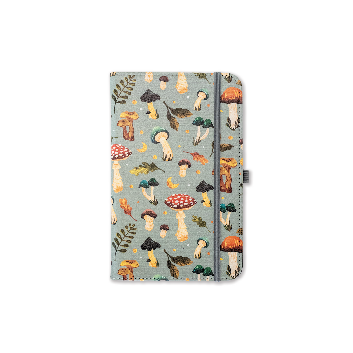 Mushroom Garden Refillable Hardcover Notebook