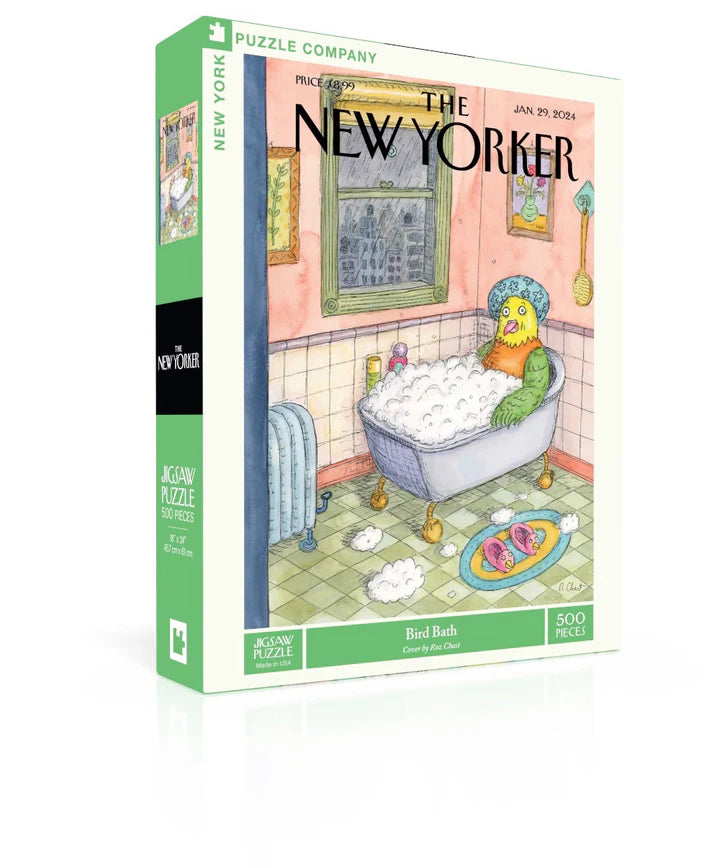 Bird Bath 500 Piece Puzzle