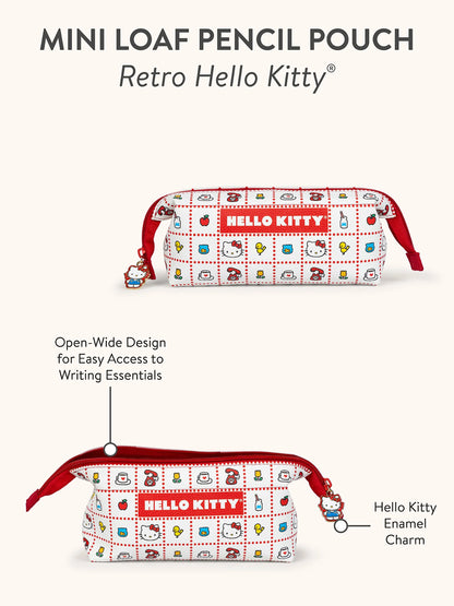 Retro Hello Kitty Mini Loaf Pencil Pouch