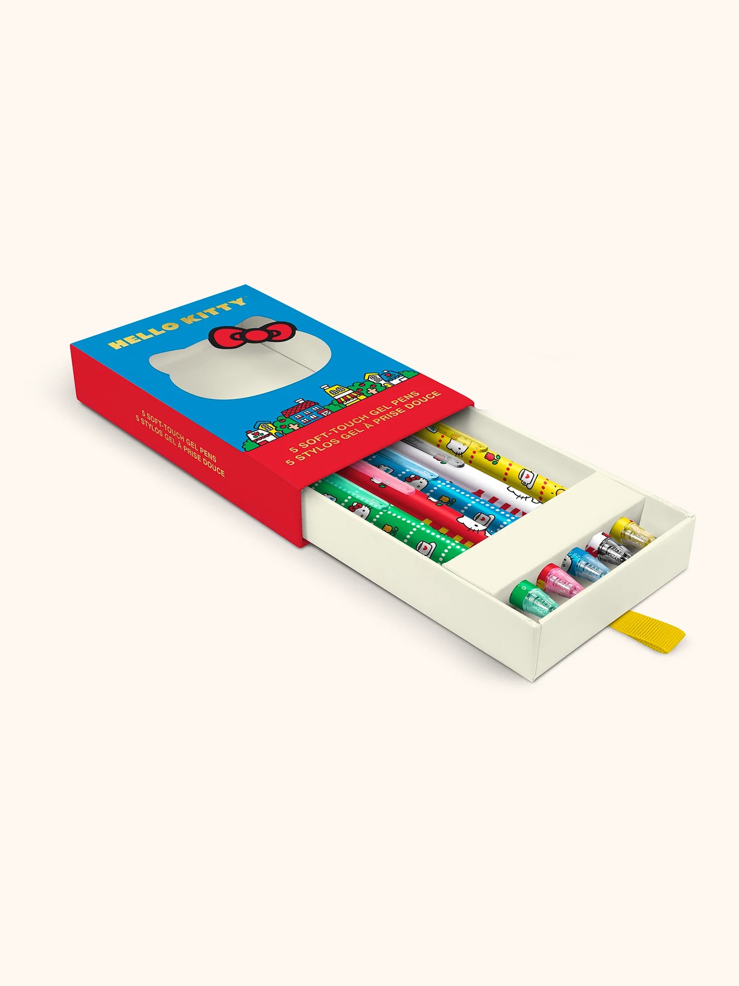 Retro Hello Kitty Soft-Touch Gel Pen Set