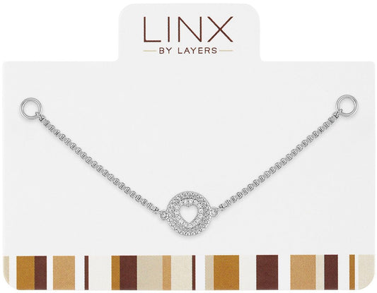 Silver Cut-out Heart LINX Add-on