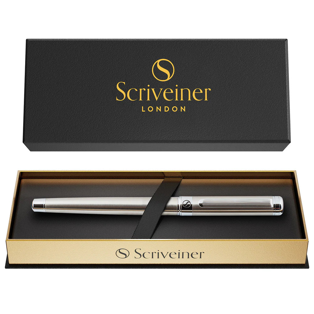 Classic Stainless Steel Rollerball Pen