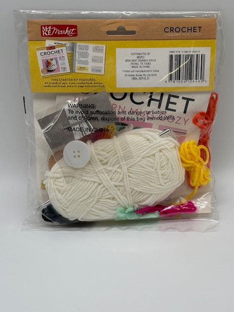 Unicorn Mug Cozy Crochet Kit