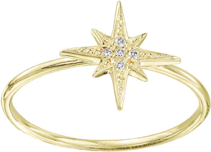 Star Gold Layers Ring