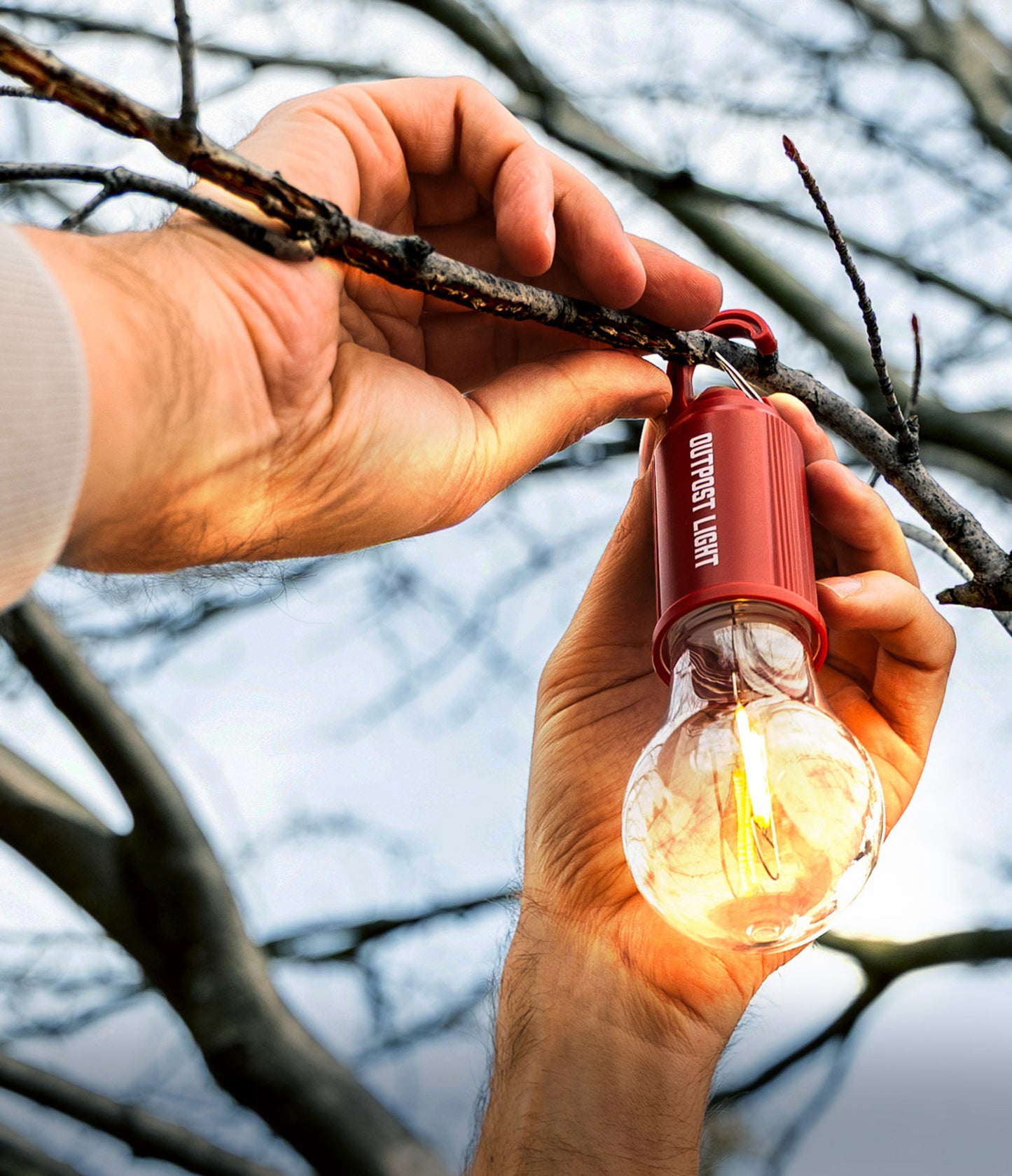 Bunk House™ Outpost Light Rechargeable Vintage Hanging Light