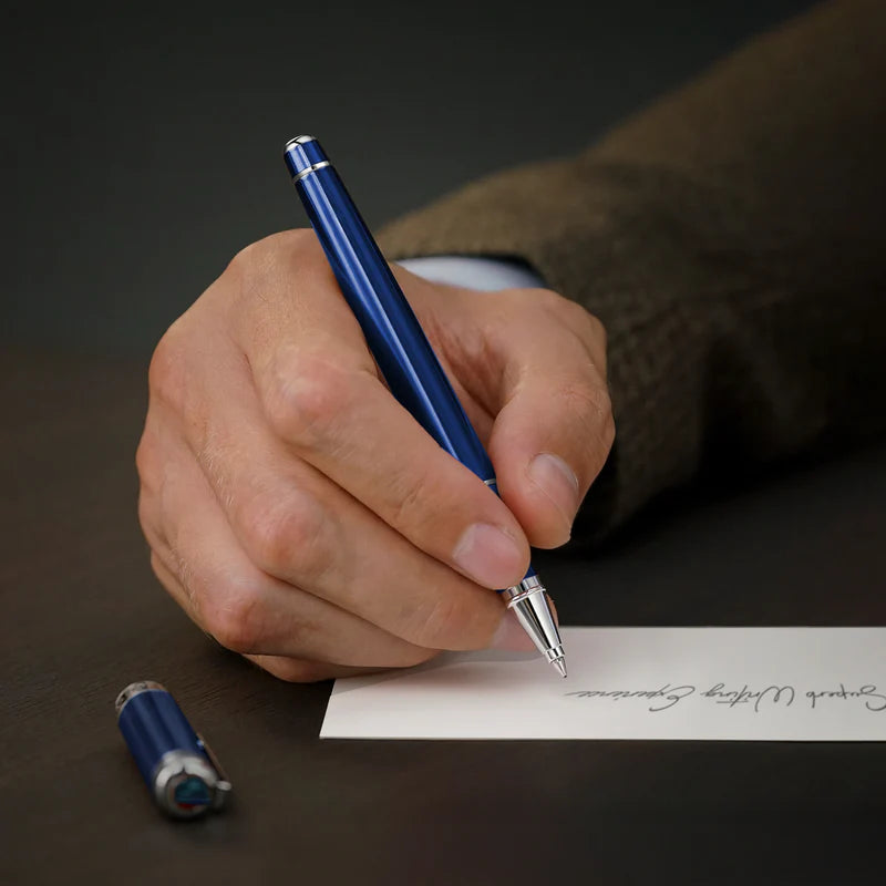 Classic Midnight Blue Rollerball Pen