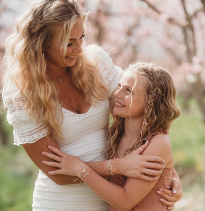 Mother / Daughter - Hair Tie Bracelets