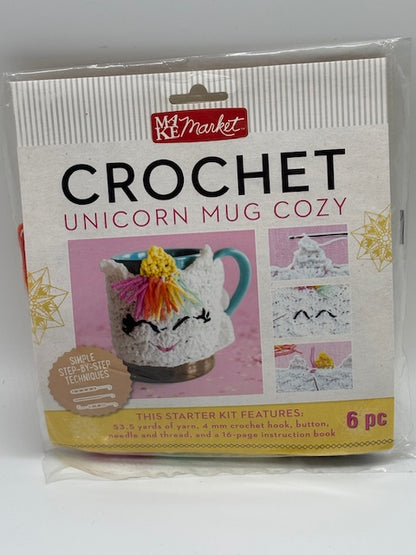 Unicorn Mug Cozy Crochet Kit