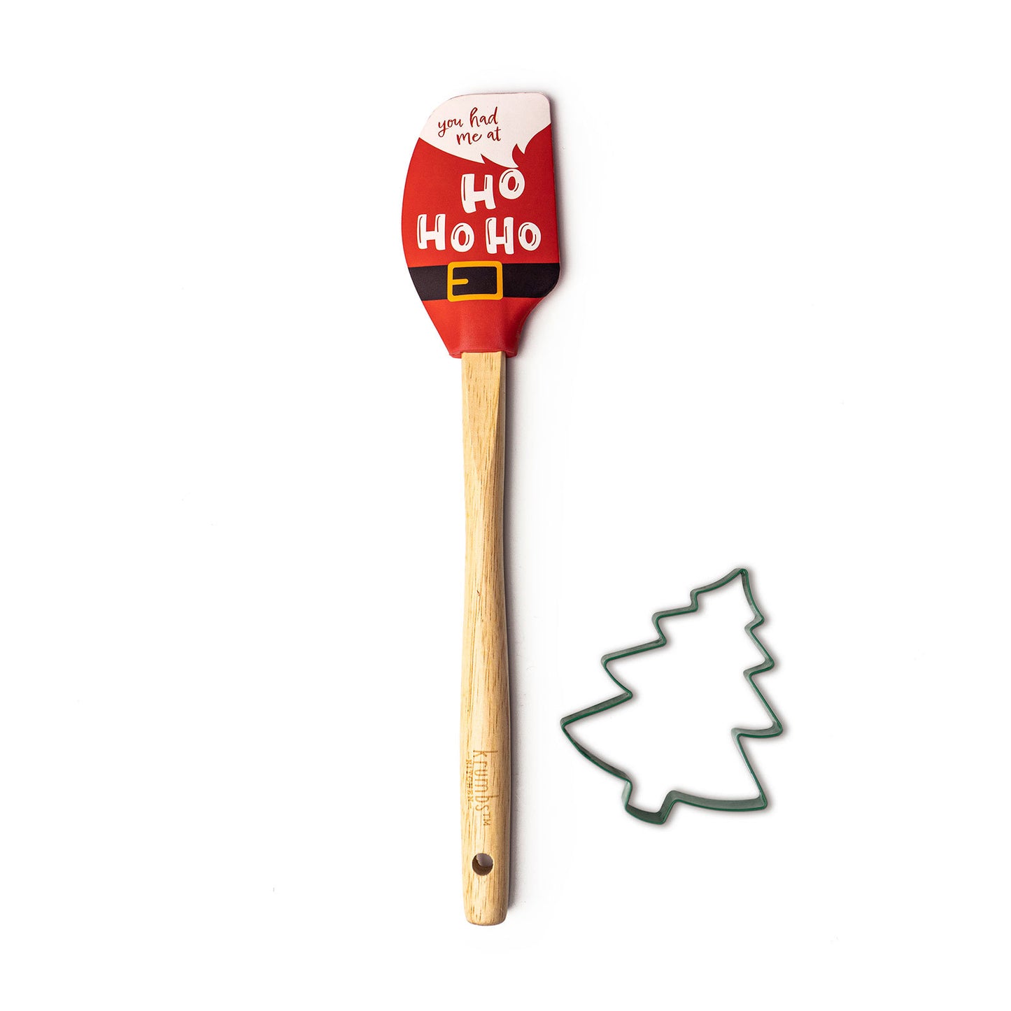 Krumbs Kitchen® Holiday Spatula & Cookie Cutter Set