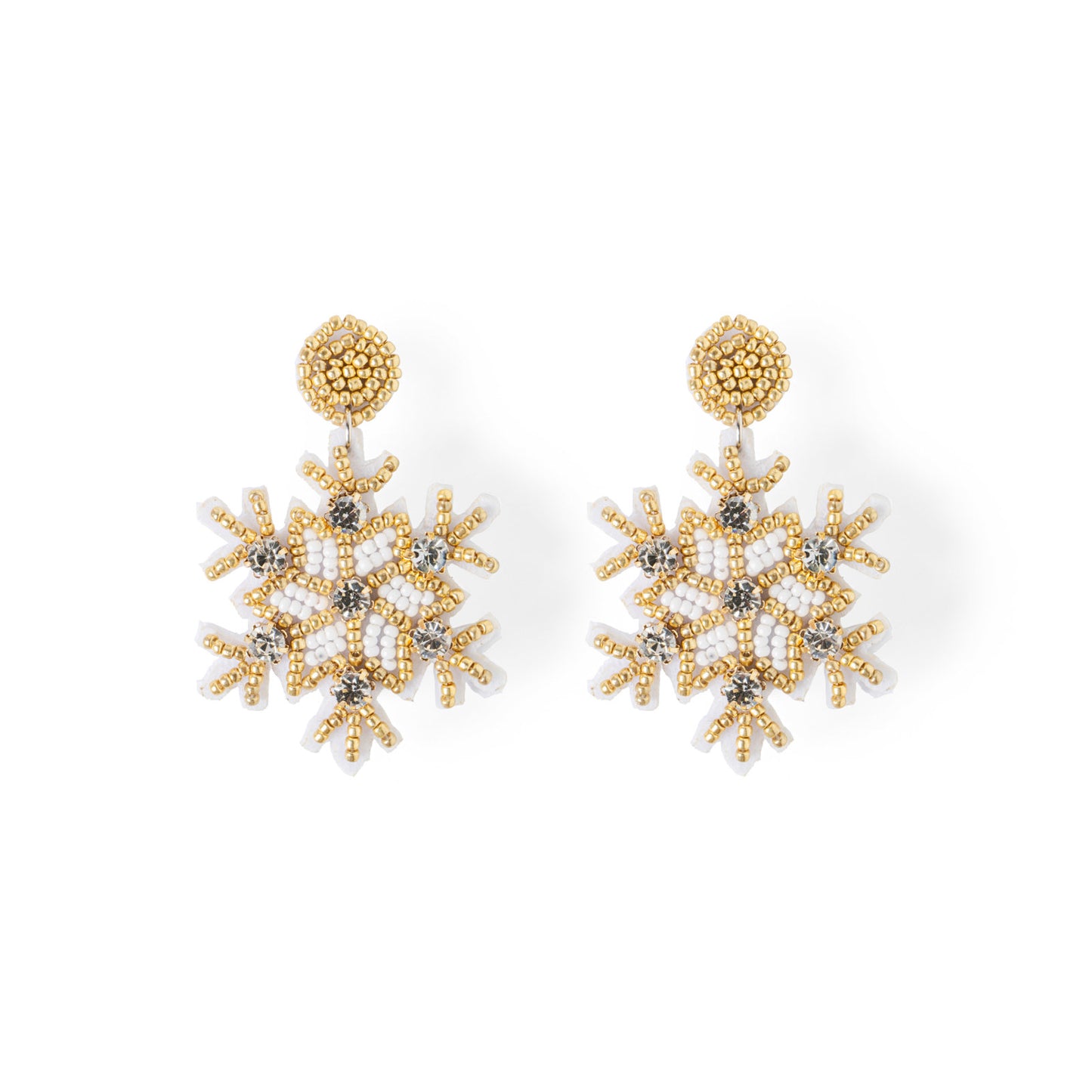 Christmas Beaded Earrings